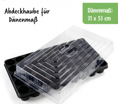 Transparente Abdeckhaube für Quickpots