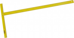 T-Reiß-Schiene, metrisch