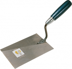 Gipserkelle 180 mm, ger. Hals