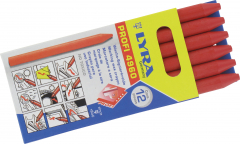 Signierkreide 100x8,5mm, rot