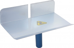 Fugblech 28x19cm, Stahl, 12mm