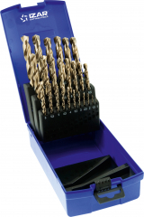 Spiralbohrersatz, HSSCo,25-tlg